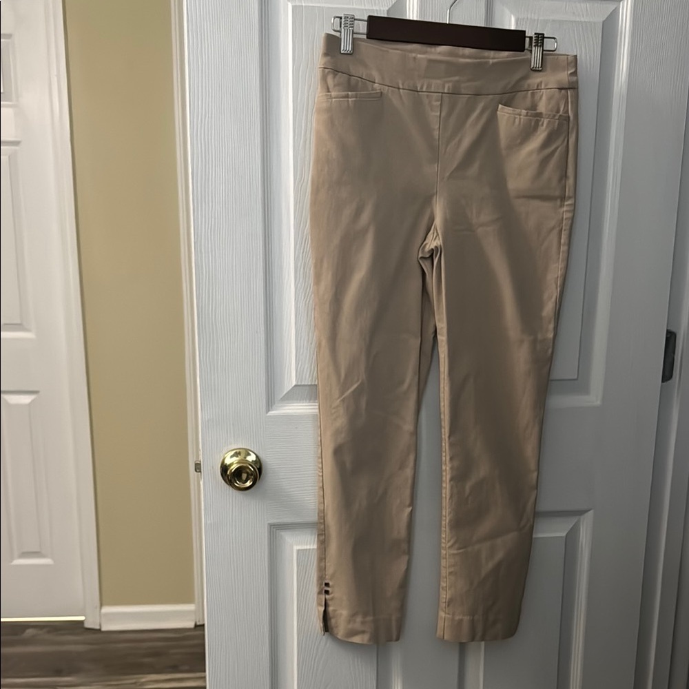 Chico’s Tan Slim Fit Pants